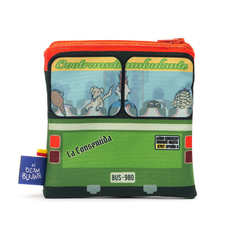 Monedero Buseta chata - comprar online