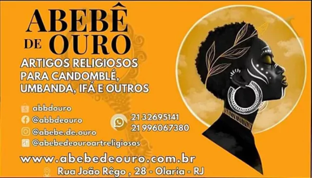 Abebê De Ouro Artigos Religiosos