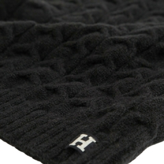 CUELLO LANA NEGRO HUMANA - Encanto's Boutique