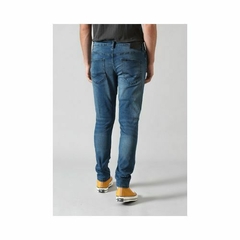 JEANS HOMBRE MALONE SKINNY FIT MID BLUE - comprar online