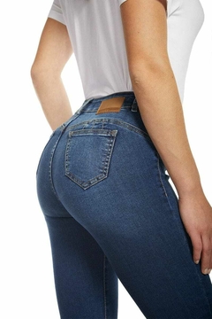 JEANS AMALIA A3750 MARFIL AZUL - tienda online