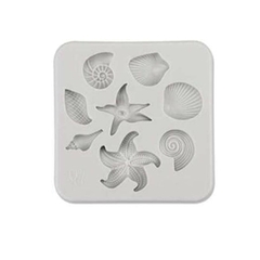 MOLDE DE SILICONA FORMA OCEANO MARINO