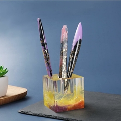 KIT RESINA AQUA JOYAS + 1 MOLDE PLUMA + 5 REPUESTOS - comprar en línea