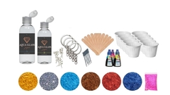 KIT RESINA AQUA JOYAS BÁSICO C/ARGOLLAS