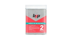 PAÑO MICROFIBRA 38X38CM (2PACK)