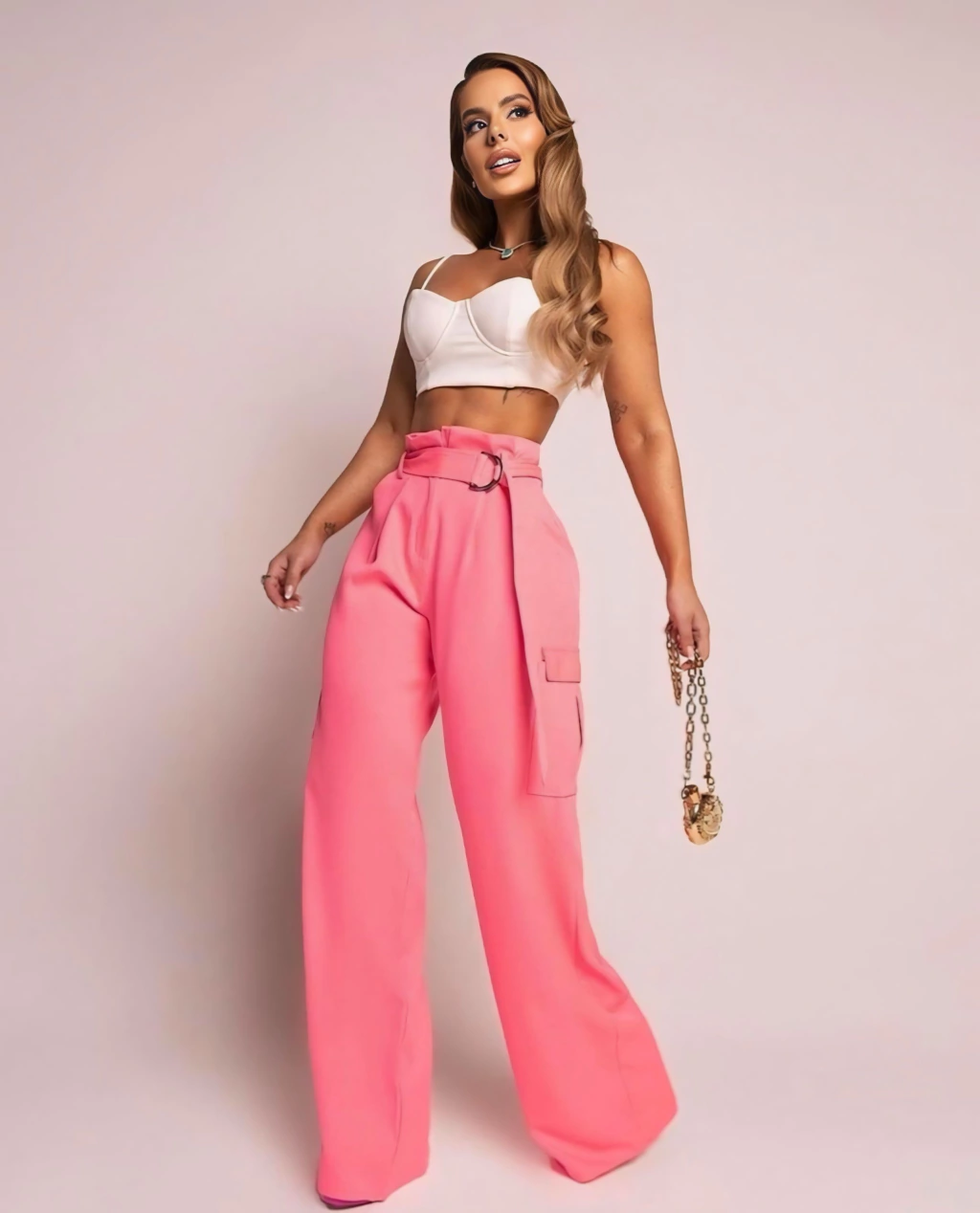 Calça Clochard alfaiataria