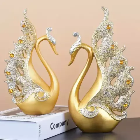 Escultura de Cisne - Casal