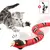Gato Feliz: Brinquedo Eletrônico de Detecção Inteligente na internet