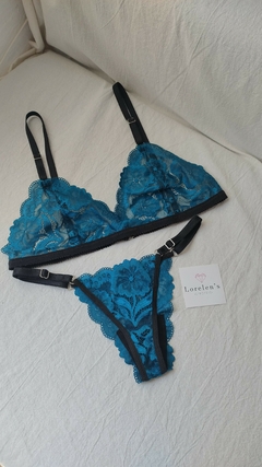 CONJUNTO AZUL PETRÓLEO - comprar online