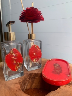 Kit Lavabo com rosa difusora - NK Resinas