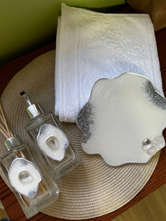 Kit Lavabo Bandeja Flor - comprar online
