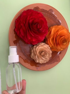 Prato de Barro com Rosas Difusoras na internet