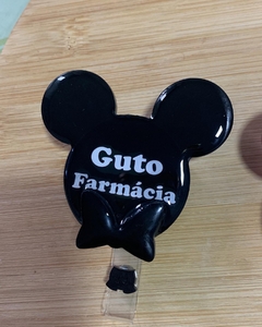 Porta Crachá Disney (Minnie ou Mickey) - NK Resinas
