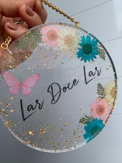 Placa Lar doce Lar M na internet