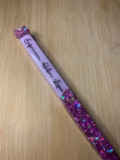 Caneta Personalizada com mini pingente