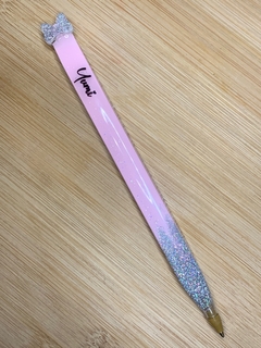 Caneta Personalizada com mini pingente - loja online