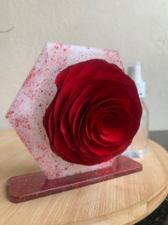 Placa pix com rosa difusora - loja online