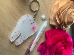 Kit chaveiro de dente G + Caneta - loja online