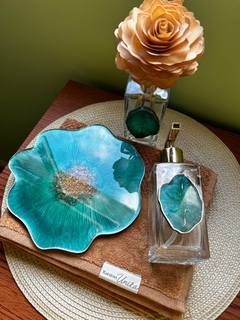 Kit Lavabo Bandeja Flor - loja online