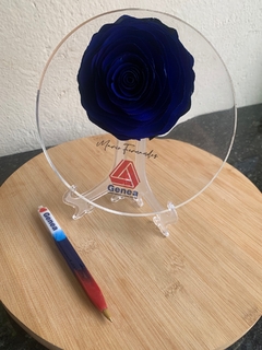 Placa com rosa difisora - loja online