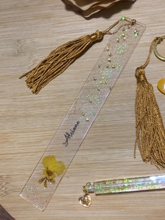 Kit Luxo Orquídea (Chaveiro, caneta e marcador G) na internet