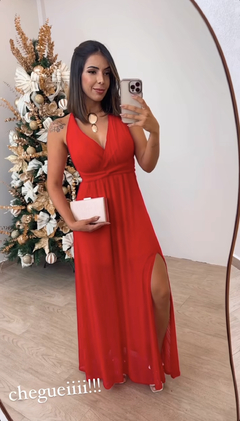 Vestido Beatriz Multiformas - Vermelho - comprar online