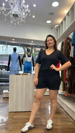 Conjunto Laura em Viscolycra - Preto - comprar online