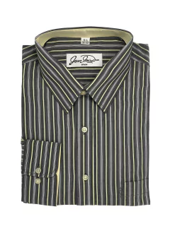 Camisa Negra con Rayas