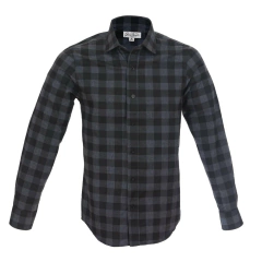 Camisa Slim fit Cuadros 100% algodón - Tienda Haber's