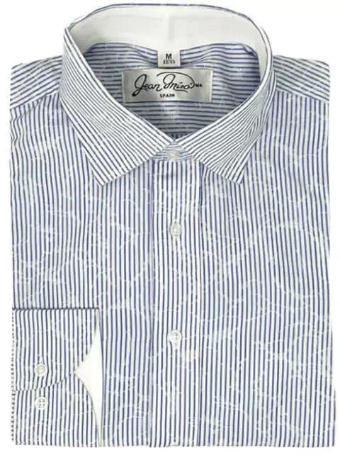 Camisa Slim Fit Cielo