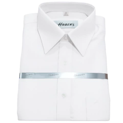 Camisa Haber's Blanca Manga Corta - comprar en línea