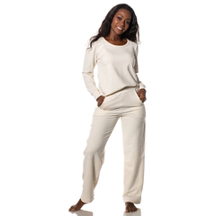 Pijama Longo Off-White - Ref.: 8319A-97