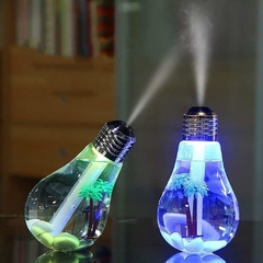 UMIDIFICADOR E AROMATIZADOR DE AR LUMINÁRIA EM FORMATO DE LÂMPADA