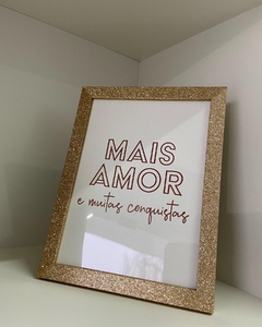 PORTA RETRATO MAIS AMOR