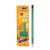 Lapiz negro Bic evolution con goma