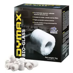 Canutillos Bio Glass DYMAX 1 kg. Material filtrante biológico.