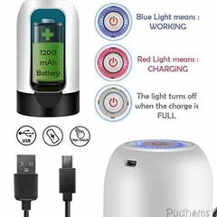 Bomba Automática Para Garrafão Bebedouro Recarregável Usb - comprar online