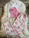 Pijama Cerdito cremita