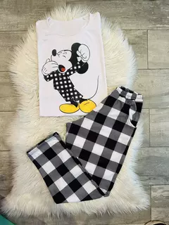 Pijama Mickey cuadritos