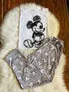 Pijama Mickey gris