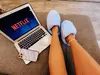 Pantuflones Celeste