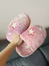 Pantuflones Rosa con estrellas