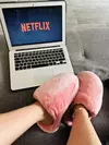 Pantuflones Rosa