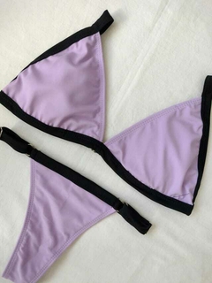 Bikini Cala Lavanda con Negro