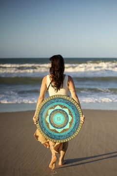 Mandala fim de tarde no Mar na internet