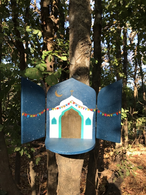 Altar Igrejinha de interior - Tamanho P