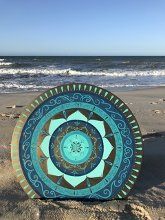 Mandala fim de tarde no Mar - loja online