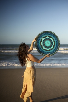 Mandala fim de tarde no Mar - Imagine Utopia