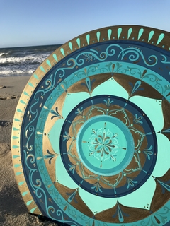 Mandala fim de tarde no Mar - comprar online