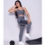 Conjunto fitness top e legging com bolso - comprar online